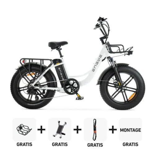 Combi-Deal! | ENGWE L20 - Wit fatbike