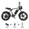 Combi-Deal! | ENGWE M20 - Zwart fatbike
