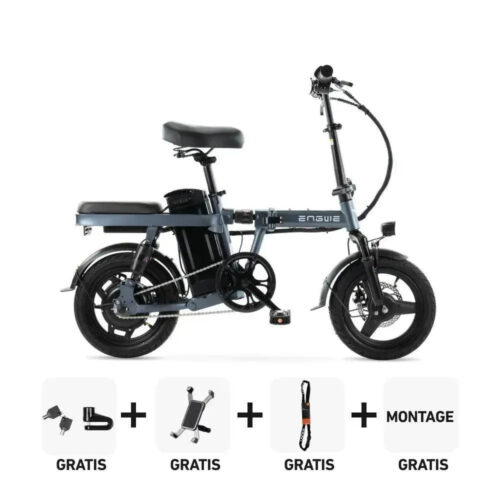 Combi-Deal! | ENGWE T14 Vouwfiets - Grijs