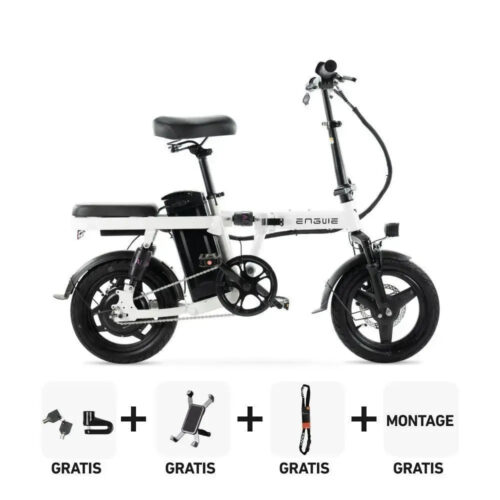 Combi-Deal! | ENGWE T14 Vouwfiets - Wit