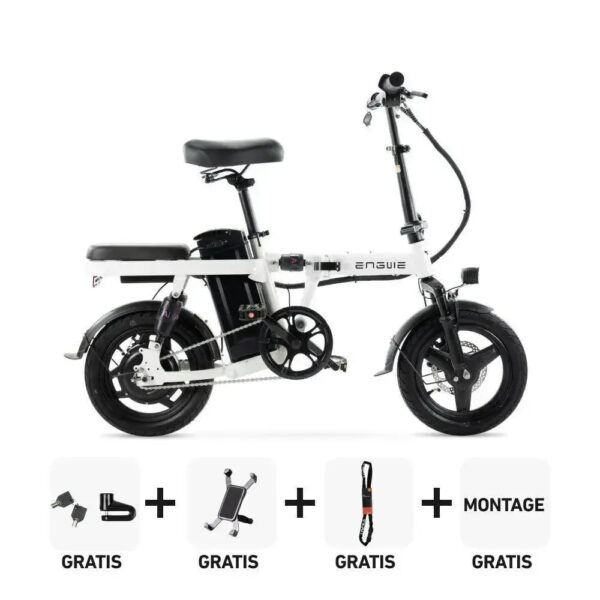 Combi-Deal! | ENGWE T14 Vouwfiets - Wit
