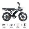 Combi-Deal | V20 Pro - Donkergrijs fatbike