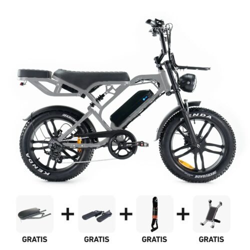 Combi-Deal | V20 Pro - Grijs fatbike