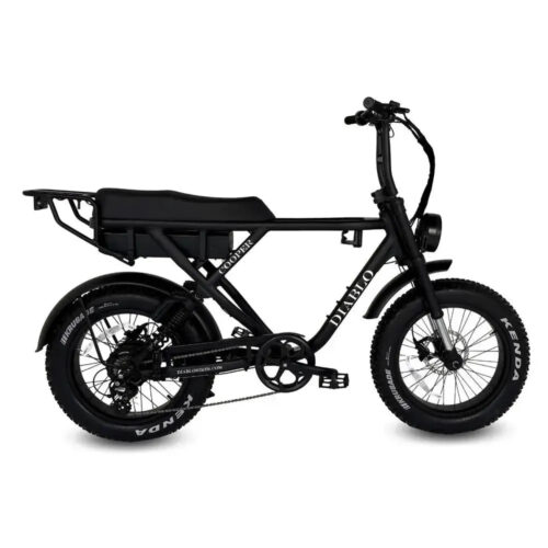 Diablo Cooper - Zwart fatbike