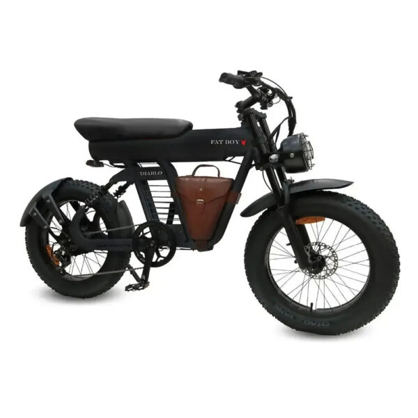 Diablo Fat Boy - Zwart fatbike