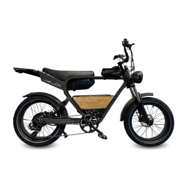 Diablo Q6 - Zwart fatbike