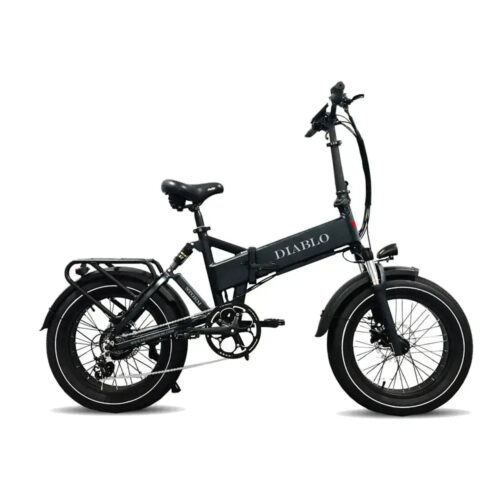 Diablo Storm - Zwart fatbike