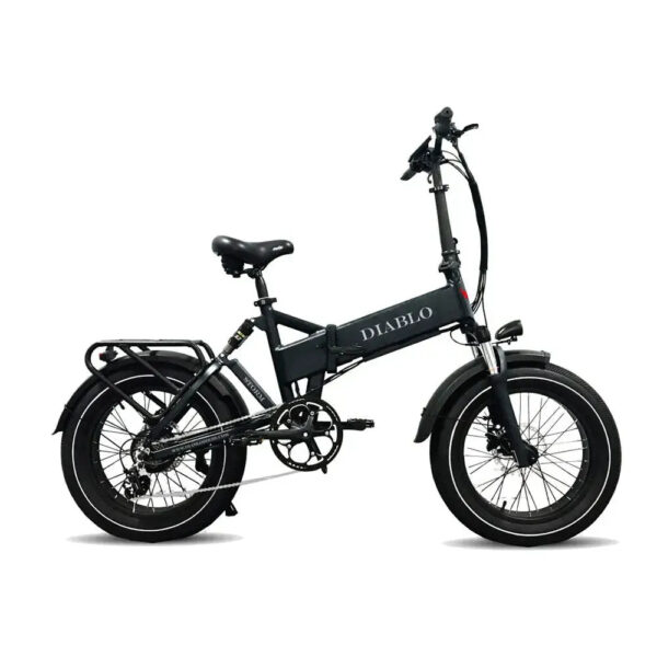 Diablo Storm - Zwart fatbike