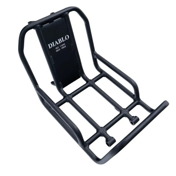 Diablo Zipper - Voorrekje - Zwart