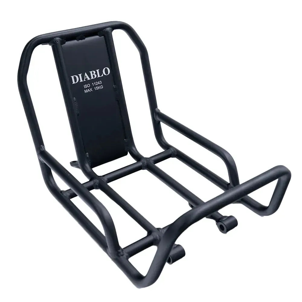Diablo Zipper - Voorrekje - Zwart