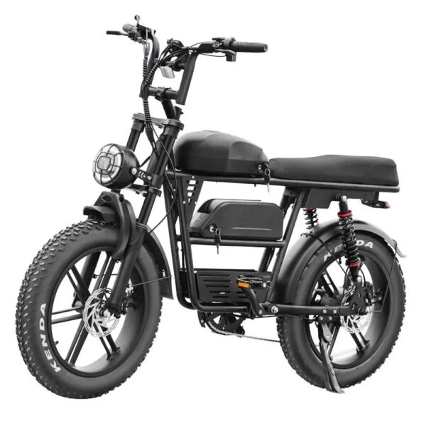 EB30 Dubbele Accu - Zwart fatbike