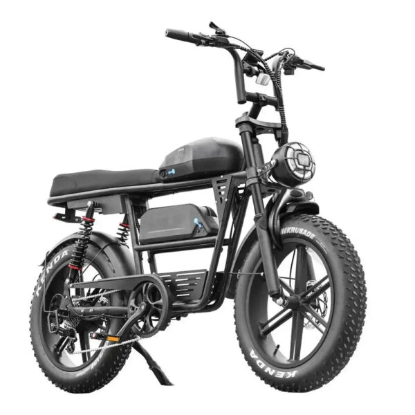EB30 Dubbele Accu - Zwart fatbike