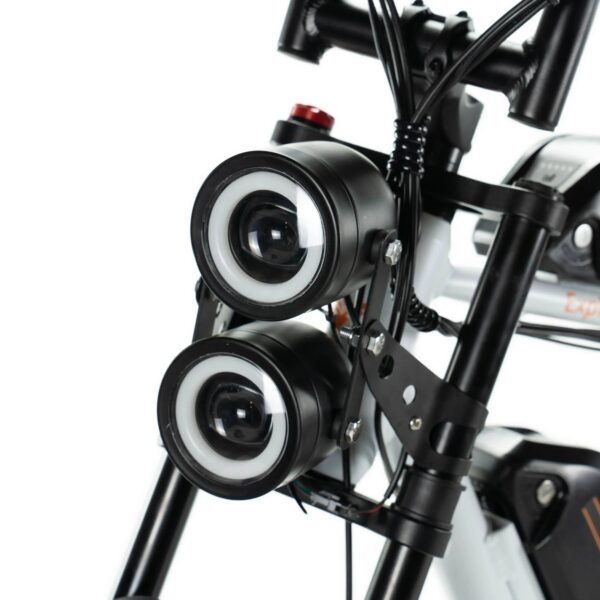 ENGWE M20 - Dubbele Accu - Wit fatbike