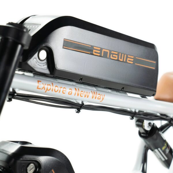 ENGWE M20 - Dubbele Accu - Wit fatbike