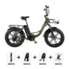 Family-Deal! | ENGWE L20 - Groen fatbike