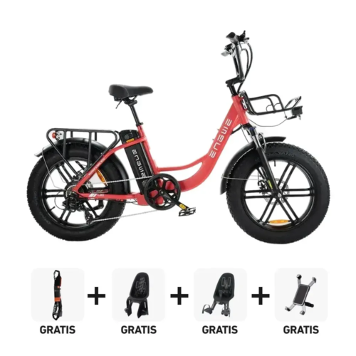 Family-Deal! | ENGWE L20 - Roze fatbike