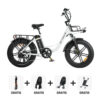 Family-Deal! | ENGWE L20 - Wit fatbike