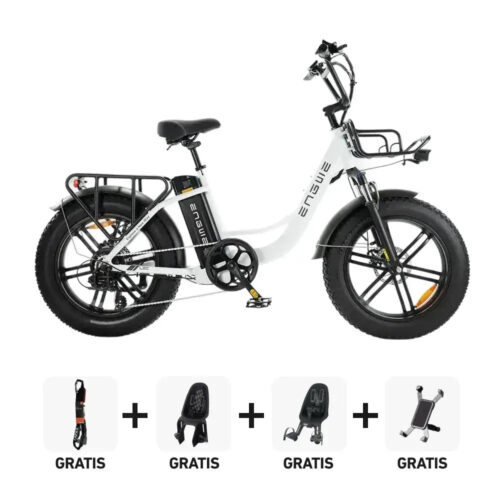 Family-Deal! | ENGWE L20 - Wit fatbike