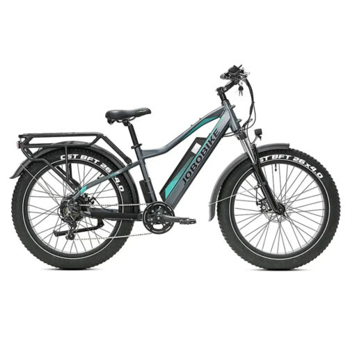 JOBOBIKE Robin - Grijs/Groen fatbike