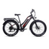 JOBOBIKE Robin ST - Zwart/Rood fatbike