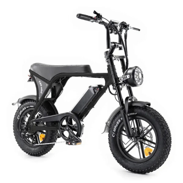 OUXI C80 Mini - Zwart fatbike
