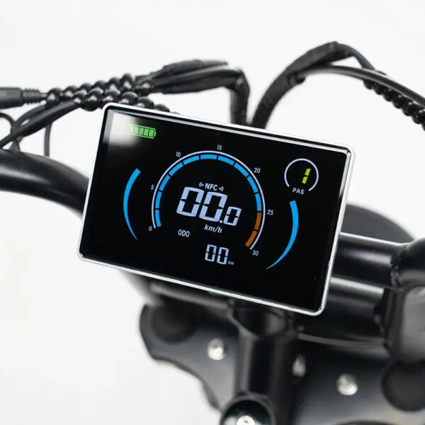OUXI C80 - Zwart fatbike