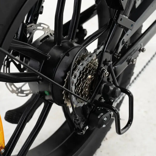 OUXI C80 - Zwart fatbike
