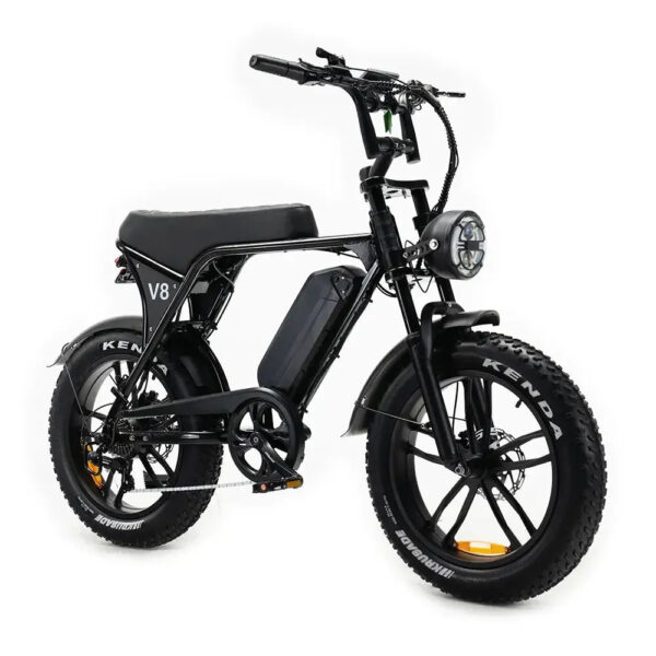 OUXI C80 - Zwart fatbike