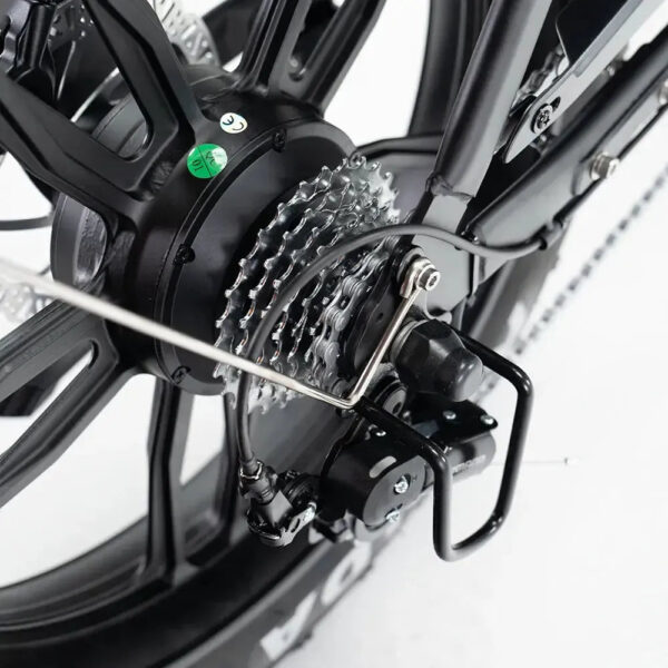 OUXI h9 - Met Voorrekje - Spacegrijs fatbike