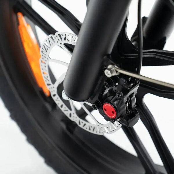 OUXI h9 - Met Voorrekje - Spacegrijs fatbike