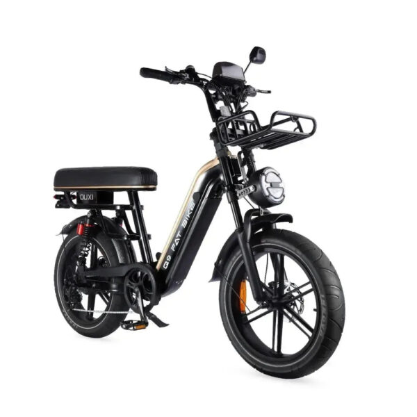 OUXI Q9 - Zwart fatbike
