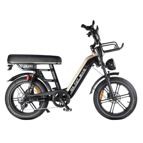 OUXI Q9 - Zwart fatbike