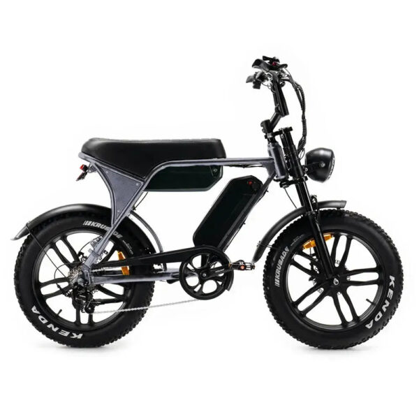OUXI V8 Max (Dubbele Accu) - Grijs fatbike