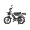 Ouxi V8 Ultra Max - Donkergrijs - Bruin Zadel fatbike