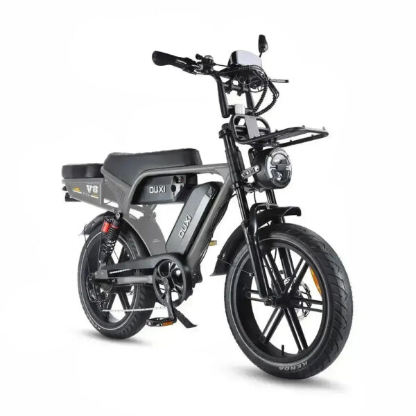 Ouxi V8 Ultra Max - Donkergrijs fatbike