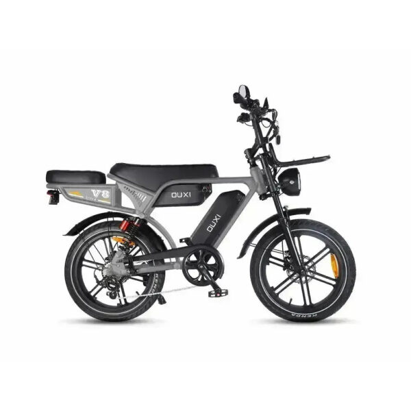 Ouxi V8 Ultra Max - Donkergrijs fatbike