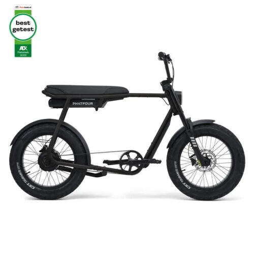 Phatfour FLX+ - Zwart fatbike