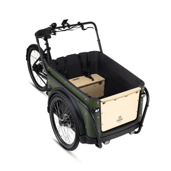 Royal Cargo Bike 3W Premium Plus - Groen