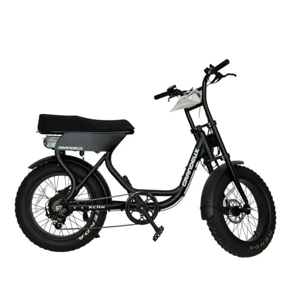 Tweedehands - Grandeux Xcite - Zwart fatbike